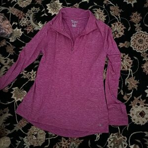 Champion Small Half Zip Workout Top